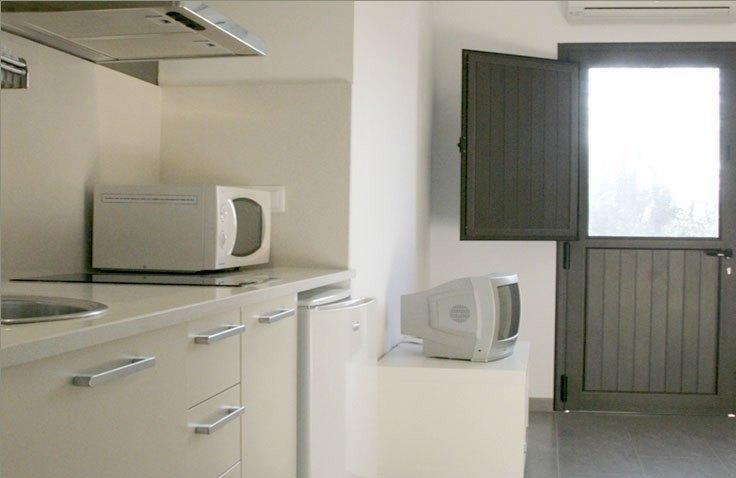 Carmelita Aparthotel Sant Privat de Bas Bagian luar foto